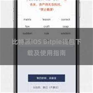 比特派iOS Bitpie钱包下载及使用指南