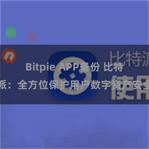 Bitpie APP备份 比特派：全方位保护用户数字资产安全