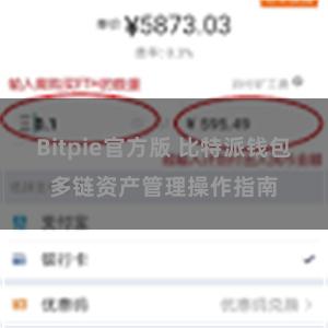 Bitpie官方版 比特派钱包多链资产管理操作指南