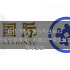 比特派最新官方钱包 Bitpie钱包使用技巧：多链资产管理全攻略