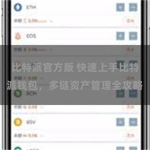 比特派官方版 快速上手比特派钱包，多链资产管理全攻略