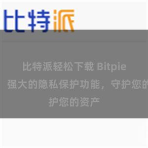 比特派轻松下载 Bitpie钱包：强大的隐私保护功能，守护您的资产