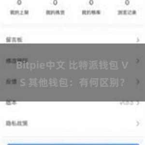 Bitpie中文 比特派钱包 VS 其他钱包：有何区别？