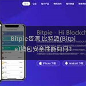 Bitpie资源 比特派(Bitpie)钱包安全性能如何？