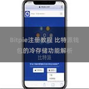 Bitpie注册教程 比特派钱包的冷存储功能解析